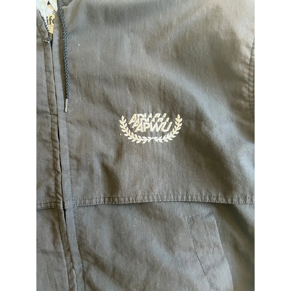 Vintage California Outerwear APWU Union Jacket Mens XL